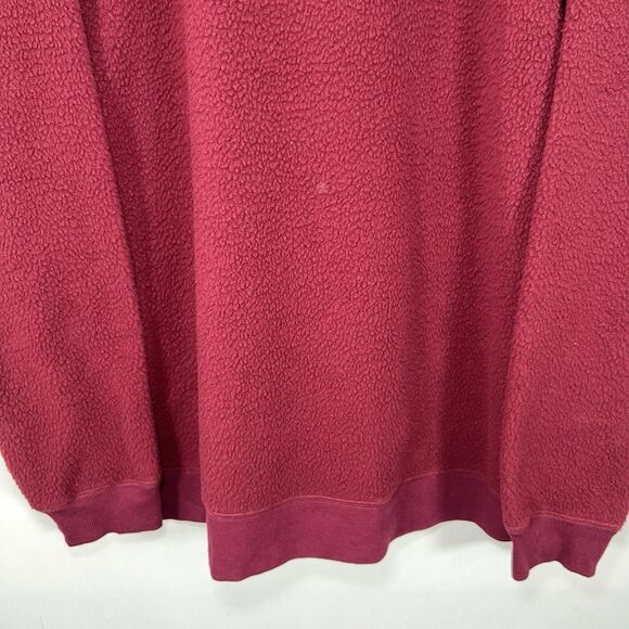 Michael Kors Fleece Sweater Womens Size XL Red Round Neck Oversized Tunic NWT - Picture 13 of 13